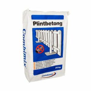 Plinth concrete